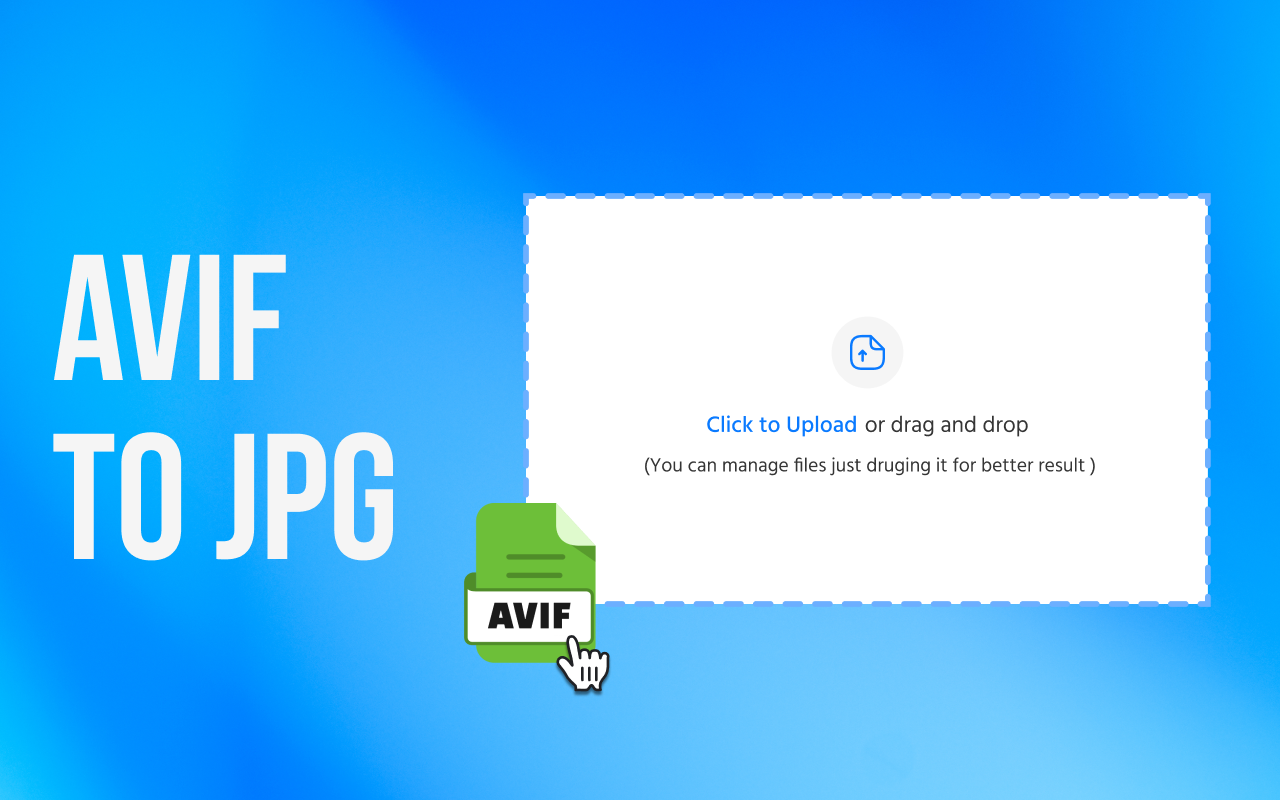 AVIF to JPG